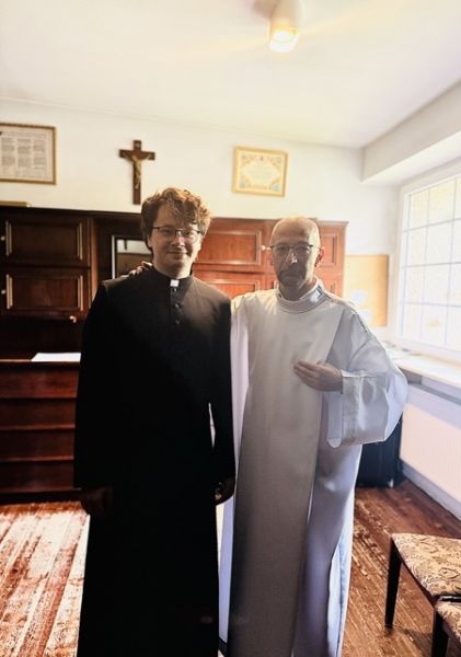Ks. Filip Gobis i ks. Krzysztof